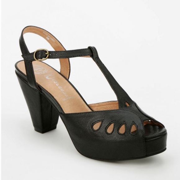 Jeffrey Campbell Shoes - Jeffrey Campbell Suede Olive Green T-Strap Sandal